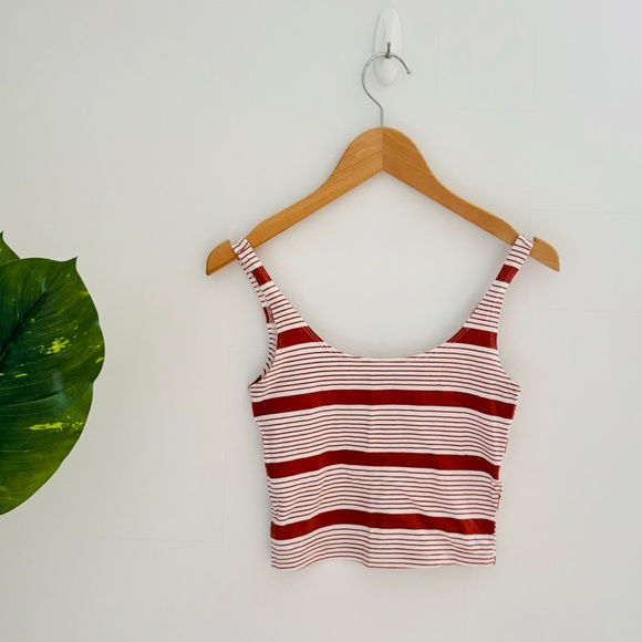FOREVER 21 | Striped Crop Top Size Small - Picture 1 of 4